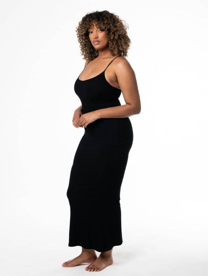 Sexy Shapewear Slip Maxi Dress