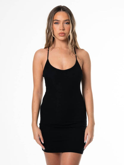 Sommer Shapewear Slip Mini Kleid