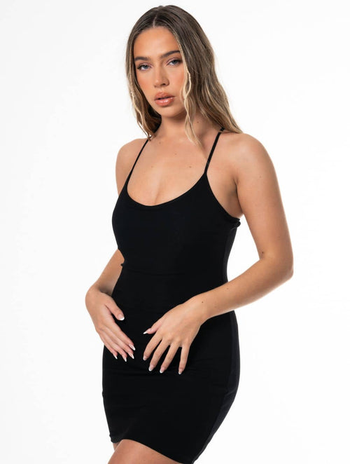 Sommer Shapewear Slip Mini Kleid